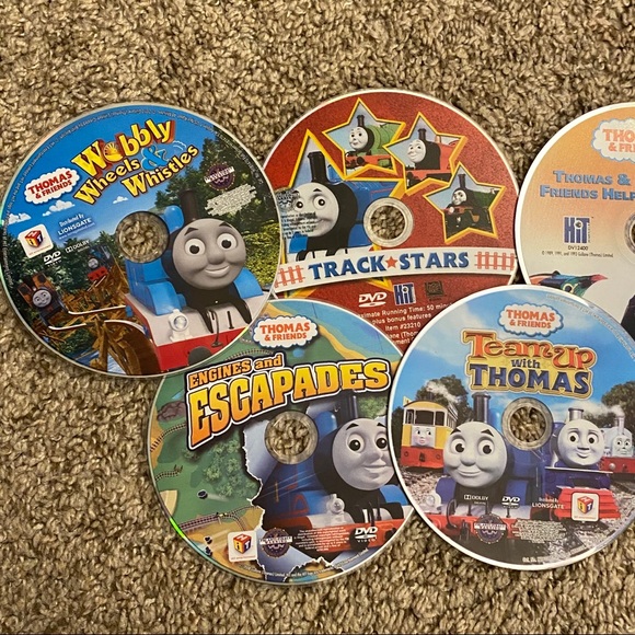 Thomas The Train DVD Lot Of 7 - Picture 2 of 3